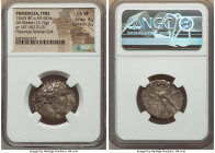PHOENICIA. Tyre. Ca. 126/5 BC-AD 65/6. AR shekel (24mm, 12.72 gm, 12h). NGC Choice VF 4/5 -2/5, scratches. Dated Civic Year 147 (AD 21/2). Laureate bu...