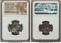 PHOENICIA. Tyre. Ca. 126/5 BC-AD 65/6. AR shekel (24mm, 13.85 gm, 12h). NGC XF 2/5 - 2/5. Dated Civic Year 160 (AD 34/5). Laureate bust of Melqart rig...