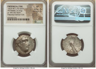 PHOENICIA. Tyre. Ca. 126/5 BC-AD 65/6. AR shekel (25mm, 14.37 gm, 12h). NGC VF 4/5 - 3/5. Dated Civic Year 160 (AD 34/5). Laureate bust of Melqart rig...