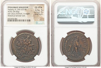 PTOLEMAIC EGYPT. Ptolemy III Euergetes (246-221 BC). AE triobol (35mm, 36.60 gm, 12h). NGC Choice VF S 5/5 - 5/5, Fine Style. Alexandria, series 5B. H...