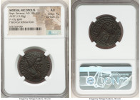 MOESIA INFERIOR. Nicopolis ad Istrum. Septimius Severus (AD 193-211). AE (27mm, 13.35 gm, 7h). NGC AU 4/5 - 3/5. Ca. AD 201-203. ΑΥΤ Λ CΕΠ-Τ CΕΥΗΡOC Π...