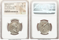 SYRIA. Antioch. Otho (January-April AD 69). AR tetradrachm (29mm, 14.57 gm, 2h). NGC VF 4/5 - 3/5. Dated Regnal Year 1 (AD 69). ΑΥΤΟΚΡΑΤwΡ Μ ΟΘwΝ ΚΑΙϹ...
