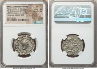 Marc Antony, as Imperator and Triumvir (43-30 BC), with Octavia (26mm, 11.96 gm, 11h). AR cistophorus. NGC XF 4/5 - 4/5. Ephesus, ca. summer-autumn 39...