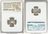 Octavian, as Imperator and Triumvir (43-33 BC). AR denarius (17mm, 3.76 gm, 5h). NGC Choice VF 3/5 - 3/5, brushed. Southern or central Italian mint, c...