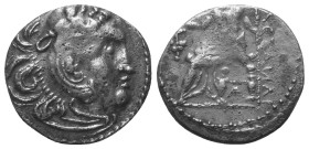 Imitationen griechischer Münzen.


Nachahmung einer Prägung von Alexander III. der Große (Königreich Makedonien).

Drachme (Silber), ungesicherte...