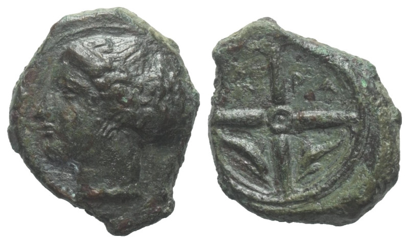 Sizilien. Syrakus. 2. Demokratie (466 - 405 v. Chr.).

 Bronze. Ca. 415 - 405 ...