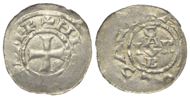 Corvey - Abtei. Arnold I. von Falkenberg (1051 - 1055).

 Denar (Silber).
Vs:...