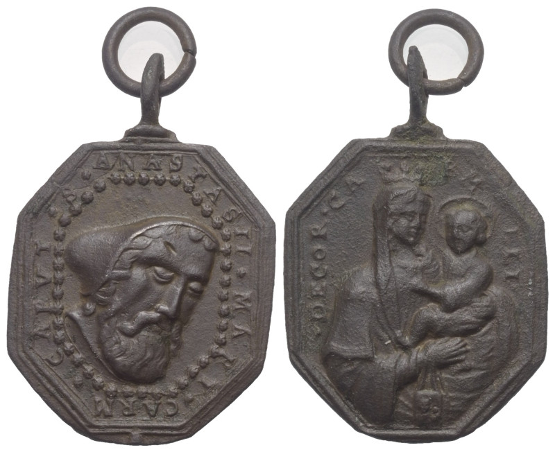 Religion. Wallfahrt. Welden bei Augsburg - Kloster?.

 Anhänger (Bronze). 18. ...