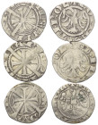 Mittelalter - Lots.


Lot (3 Stück, Silber): Tirol - Grafschaft.
Meinhard II. (1271 - 1295). Zwainziger.

Sehr schön.

Verkauft wie besehen, k...