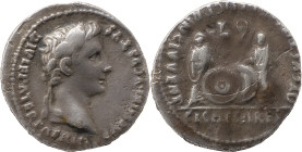 The Roman Empire
Octavian as Augustus, 27 BC – 14 AD
Denarius, Lugdunum circa 2 BC - 4 AD, AR 3,63 g. C AESAR AVGVSTVS – DIVI F PATER PATRIAE Laureate...