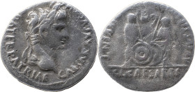 The Roman Empire
Octavian as Augustus, 27 BC – 14 AD
Denarius, Lugdunum circa 2 BC - 4 AD, AR 3,53 g. C AESAR AVGVSTVS – DIVI F PATER PATRIAE Laureate...