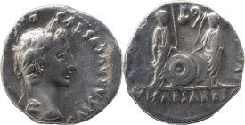 The Roman Empire
Octavian as Augustus, 27 BC – 14 AD
Denarius, Lugdunum circa 2 BC - 4 AD, AR 3,54 g. C AESAR AVGVSTVS – DIVI F PATER PATRIAE Laureate...