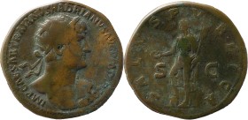The Roman Empire
Hadrian augustus, 117 – 138.
Dupondius 119-120, Æ 13.56 g. IMP CAESAR TRAIANVS HADRIANVS AVG P M TR P COS III Radiate bust r., drap...