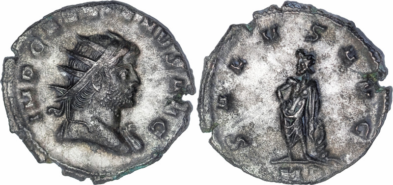 The Roman Empire
GALLIENUS 253-268. Antoninianus, 3,47g. Mediolanum, 266. IMP G...
