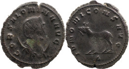 The Roman Empire
Salonina (wife of Gallienus) Silvered Ӕ Antoninianus, 2,64g. Rome. Obv: COR SALONINA AVG. Diademed and draped bust right, set on cres...