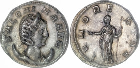 The Roman Empire
Salonina (wife of Gallienus) Antoninianus Billon, 2,99g. Antioch mint. 4th emission of Valerian I and Gallienus, AD 255-257. SALONI N...