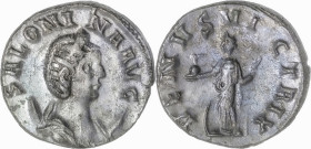 The Roman Empire
Salonina (wife of Gallienus) Antoninianus Rome, 3,89g. Obv: SALONINA AVG. Diademed and draped bust right, set on crescent. Rev: VENVS...