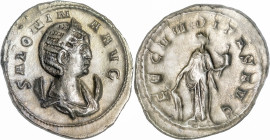 The Roman Empire
Salonina (wife of Gallienus) Antoninianus Mediolanum, 3,49g. Obv: SALONINA AVG Diademed and draped bust right, set on crescent. Rev: ...