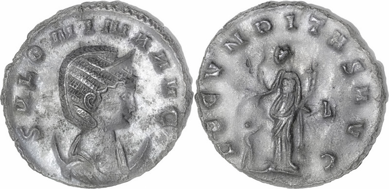 The Roman Empire
Salonina (wife of Gallienus) Antoninianus, 3,43g. Ӕ Rome, AD 25...