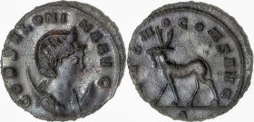 The Roman Empire
SALONINA (Augusta, 254-268). Antoninianus, 4,22g. Rome. Obv: COR SALONINA AVG. Diademed and draped bust right, set on crescent. Rev: ...