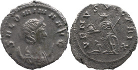 The Roman Empire
SALONINA (Augusta, 254-268). Antoninianus, 3,99g. Rome.Obv: SALONINA AVG Diademed and draped bust right, set on crescent.
Rev: VENV...