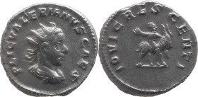 The Roman Empire
Divus Valerian II, died 258. AR Antoninianus Colonia Agrippinensis, 3,34g. AD 256. P LIC VALERIANVS CAES, radiate and draped bust to ...