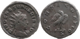 The Roman Empire
Divus Valerian II, died 258. Antoninianus, 2,72g. Rome, 258. DIVO CAES VALERIANO Radiate head of Divus Valerianus II to right. Rev. C...