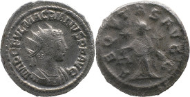 The Roman Empire
Macrianus, usurper, 260-261. Antoninianus, 3,50g. Samosata, AD 260-261. IMP C FVL MACRIANVS P F AVG, radiate and cuirassed bust to ri...