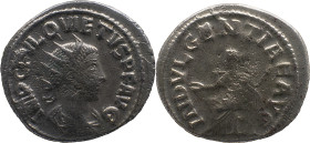 The Roman Empire
Macrianus, usurper, 260-261. Antoninianus, 3,85g. Samosata. Obv: IMP C FVL MACRIANVS P F AVG Radiate and cuirassed bust right.
Rev: I...