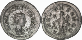 The Roman Empire
Quietus, usurper, 260-261. Antoninianus, 4,33g. Samosata mint. 2nd emission. Radiate, draped, and cuirassed bust right / Aequitas sta...