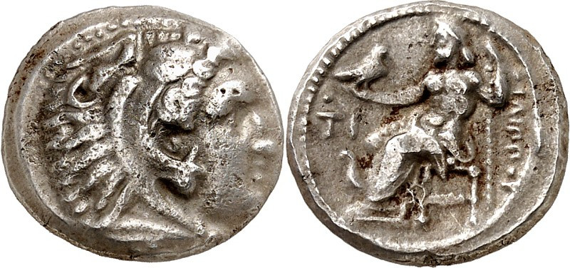 MAKEDONIEN. 
KÖNIGREICH. 
Philippos III. Arrhidaios 323-317 v. Chr. Drachme (3...