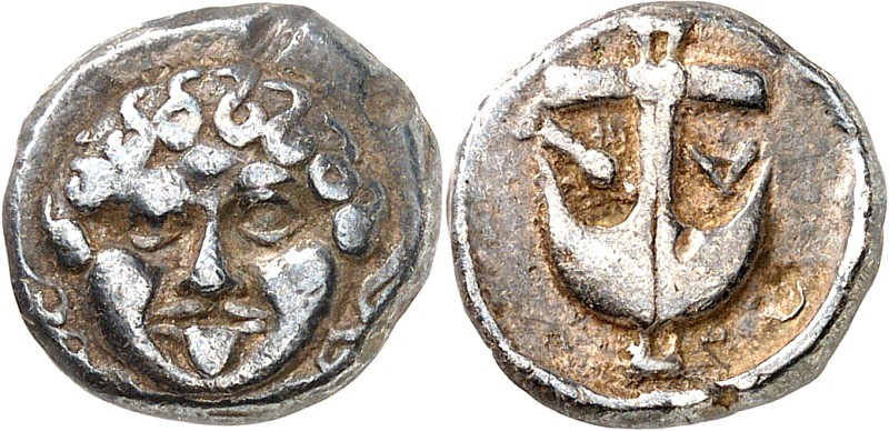 THRAKIEN. 
STÄDTE. 
APOLLONIA Pontike (Sozopol). Drachme (410/400 v.Chr.) 2,82...