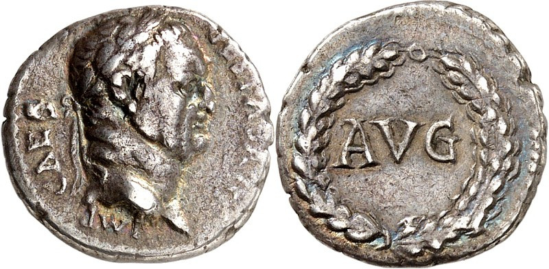 RÖMISCHES KAISERREICH. 
VESPASIANUS 69-79. Denar (69/70) 2,82g, Ephesus. Kopf m...