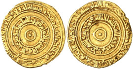 ÄGYPTEN und SYRIEN. 
FATIMIDEN. 
al-Aziz Billah 975-996 (365-386 AH). Dinar 374 AH = 984 AD, 4,16g, Mzst. al-Mahdiya. Nicol 807. ex Peus 396, 2008, ...