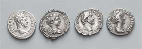 RÖMISCHES KAISERREICH. 
Allgemein: Silbermünzen:. 11 Stücke: Denare: Trajanus, Antoninus Pius, Divus Antoninus Pius unter Marcus Aurelius, Diva Faust...