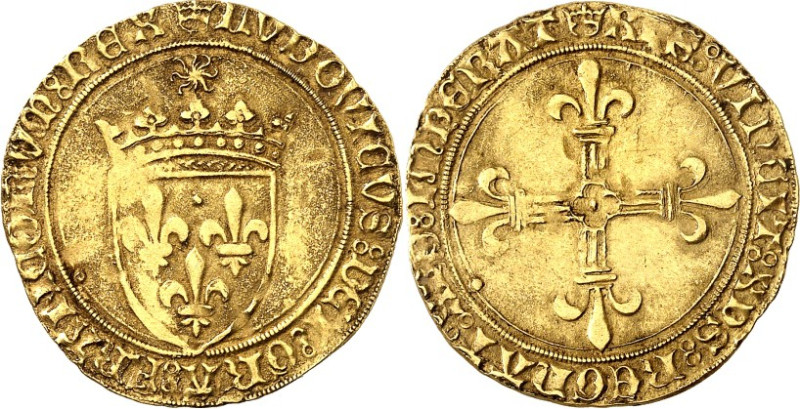 FRANKREICH. 
Louis XI. 1461-1483. Ecu d'or au soleil o.J. (1475)3,38g Saint-L. ...