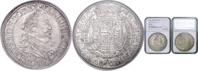 FERDINAND II (1617 - 1637)&nbsp;
1 Thaler, 1636, Graz, Dav. 3111, Graz. Dav. 3111&nbsp;

UNC | UNC , NGC MS 62