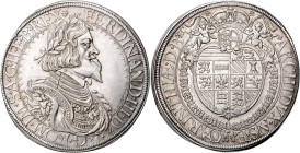 FERDINAND III (1637 - 1657)&nbsp;
1 Thaler, 1638, St. Veit, 28,1g, Her 408, St. Veit. Her 408&nbsp;

about UNC | about UNC