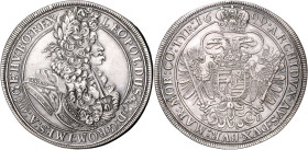 LEOPOLD I (1657 - 1705)&nbsp;
1 Thaler, 1699, KB, 28,58g, Husz 1374, KB. Husz 1374&nbsp;

EF | EF