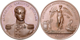 FERDINAND V / I (1835 - 1848)&nbsp;
AE medal To commemorate the Capture of Sidon under the command of Archduke Friedrich of Austria, 1840, 60,92g, 49...
