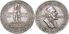BOHEMIA&nbsp;
Silver Medal Jan Hus, b. l., 17,02g, 40 mm, 40 mm&nbsp;

VF | VF