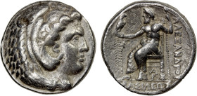 MACEDONIAN KINGDOM: Alexander III 'The Great', 336-323 BC, AR tetradrachm (17.14g), Arados, ca. 324-320 BC, Price-3332, late lifetime or early posthum...