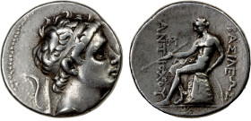 SELEUKID KINGDOM: Antiochos II Theos, 261-246 BC, AR tetradrachm (16.94g), perhaps Ephesos, SC (cf. SC-543), diademed head right // Apollo seated left...