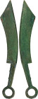 WARRING STATES: State of Yan, 600-400 BC, AE knife money (15.75g), H-4.15, pointed tip knife money, large size with uncertain inscription, light encru...