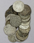 SELJUQ OF RUM: Kayka'us II, 1st reign, 1245-1249, LOT of 20 silver dirhams, including type A-1223.1 (19 pcs) square-in-circle both sides, mints of Kon...