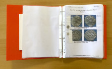 OTTOMAN EMPIRE: Murad I, 1360-1389, LOT of 7 copper and 71 silver coins, including type A-1289, AR akçe, undated, mostly type Pere-8 (71 pcs, nearly a...