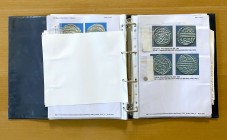 OTTOMAN EMPIRE: Murad II, first reign, 1421-1444, LOT of 31 copper and 51 silver coins, silver akçes, dated AH825, type A-1302.2: mints of Amasya (2),...