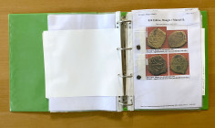 OTTOMAN EMPIRE: Murad II, first reign, 1421-1444, LOT of 4 copper and 54 silver coins, silver akçes, dated AH834, type A-1302.3: mints of Ayasuluk (4)...