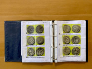 OTTOMAN EMPIRE: Mehmet II, 1451-1481, LOT of 94 silver coins, all are silver akçes (unless otherwise noted): dated AH865, type A-1308.2 (second series...