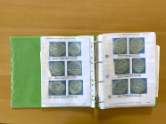 OTTOMAN EMPIRE: Süleyman I, 1520-1566, LOT of 15 copper & 153 silver coins, all are silver akçes (A-A1321) unless otherwise noted: mints of Amid (63, ...